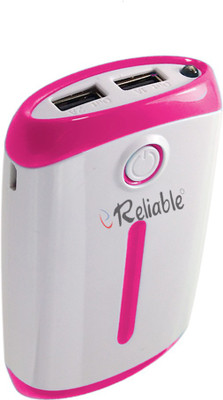 

Reliable 7800 mAh Power Bank (Power Bank, RBL9002)(Pink, Lithium-ion)