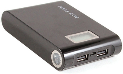 

Gadget Hero's 13000 mAh Power Bank (JLW-658, Gadget Hero's Black 13000mAh Powerbank With LCD Display.)(Black, Lithium-ion)