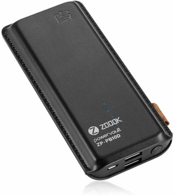 

Zoook 10000 mAh Power Bank (ZP-PB10D, Mobile Portable Charger ZP-PB10D)(Black, Lithium-ion)