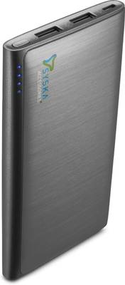 Syska SYSKA-POWERWALLET80-GREY SYSKA POWER WALLET 80  8000mAh(Gre...