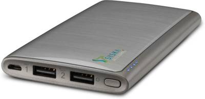 Syska SYSKA-POWERWALLET80-GREY SYSKA POWER WALLET 80  8000mAh(Gre...
