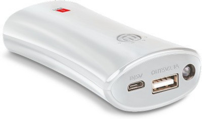 

Iball 5000 mAh Power Bank (PB-5004, IBall 5000mAh)(White, Lithium-ion)