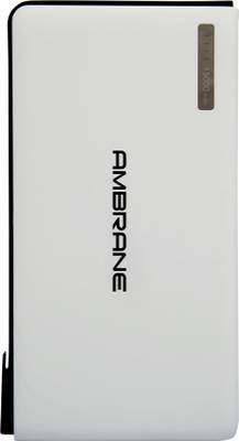 Ambrane PP-1500 White Plush 15000 mAh Power Bank