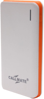 

Callmate 8000 mAh Power Bank (Power bank, T3)(Orange, Lithium-ion)