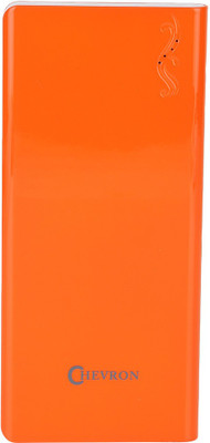 

Chevron 6000 mAh Power Bank (V2O Ultra Slim Portable PowerBank)(Jupiter Orange, Lithium Polymer)