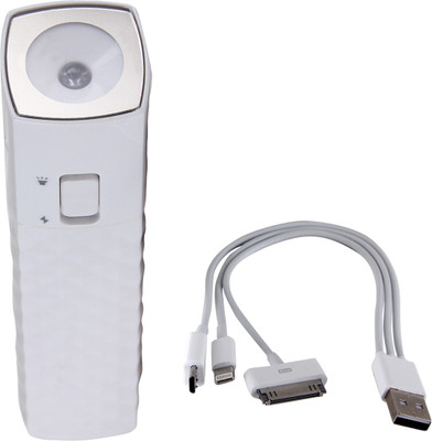 

G-MOS 3000 mAh Power Bank (OO9, Stylish Make)(White, Lithium-ion)