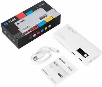 Zoook ZP-PB13000L Mobile Portable Charger ZP-PB13000L 13000 mAh (White) 