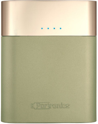 

Portronics 10400 mAh Power Bank (POR-546, Velocity)(Champagne, Lithium-ion)
