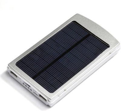 

SKE 13000 mAh Power Bank (SKE-22CALLONE-TURBBLUE250831DB90DF66, Solar Power bank WITH 20 LED)(Grey, Lithium-ion)