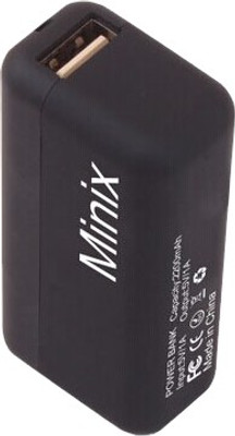 

Minix 2200 mAh Power Bank (M1, PowerJuice)(Black, Lithium-ion)