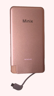 

Minix 4000 mAh Power Bank (S401, USB Portable Powerbank)(Gold, Lithium Polymer)