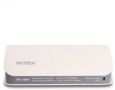 

Intex 5000 mAh Power Bank (PB-5000, PB)(Gold, Lithium Polymer)