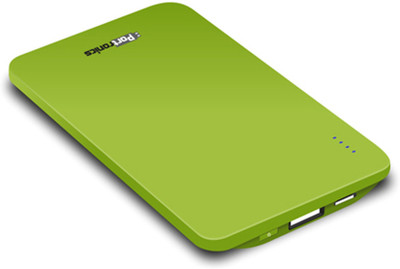 

Portronics 4000 mAh Power Bank (Por365)(Green, Lithium-ion)