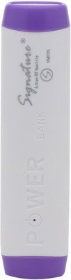 

Signature 2000 mAh Power Bank (VMP-25, Pabby)(White, Lithium-ion)