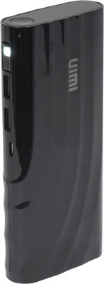 

UIMI 13000 mAh Power Bank (U4, For Mobile Phones USB Gadgets With Torch)(Black, Lithium-ion)