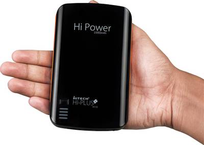 Hitech HI-PLUS H110 Power Bank 15000 mAh (Black, Orange) 