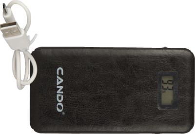 Cando 10000 mAh Power Bank (G1003)(Black, Lithium-ion)