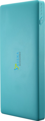 

Syska 10000 mAh Power Bank (Power, Slice 100-)(Blue, Lithium Polymer)