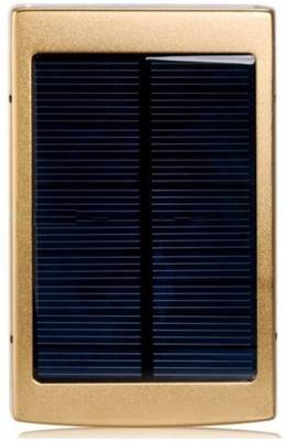 Reliable 20 LED Solar Reliable Power Bank With 2 Usb And Torch 13000 mAh (Golden, Silver, Black, White, Blue) 