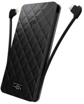 

iWALK 10000 mAh Power Bank (UBO10000-001A, USB Portable Power Supply)(Black, Lithium Polymer)