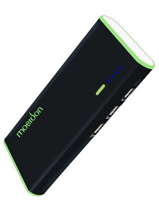 

MOERDON 10000 mAh Power Bank (MDPBTS-16 Best Power Bank, External Battery, 3-USB Output Port, Charger Made In India)(Black, Lithium-ion)