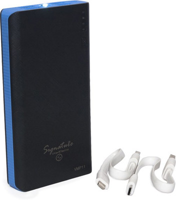 Signature 12800 mAh Power Bank (VMP11, PWRBNK)(Blue, Lithium-ion)