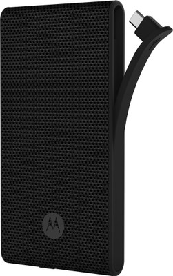

Motorola 5100 mAh Power Bank (P5100, Power Pack Slim)(Black, Lithium Polymer)