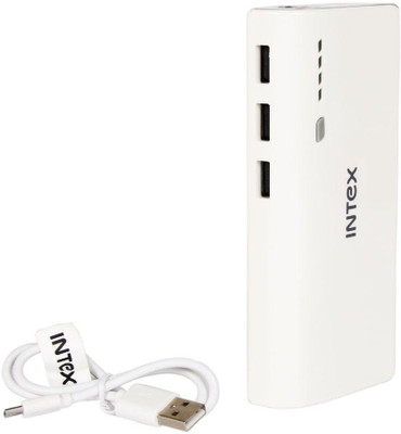 Intex 13000 mAh Power Bank (PB-13K, PB 13000)(White, Lithium Polymer)