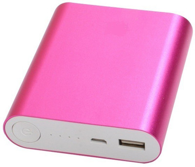 

CRAWL 10400 mAh Power Bank (Light Weight Easy To Carry, Ultra Portable Battery Charger)(Pink, Lithium-ion)