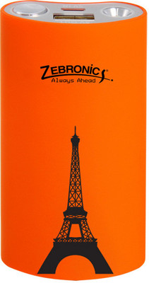 

Zebronics 4400 mAh Power Bank (PG4400)(Orange, Lithium-ion)