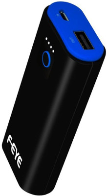 

Feye 5200 mAh Power Bank (FMPBB-1 Compact, Reliable, Light Weight, Mini Portable External Battery Charger)(Black, Lithium-ion)