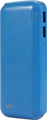 

STK 10000 mAh Power Bank (Mammoth Power Bank, With Dual USB Charging Port)(Blue, Lithium-ion)