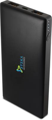 Syska SYSKA-POWERSLICE100-BLACK SYSKA POWER SLICE 100  10000 mAh(...