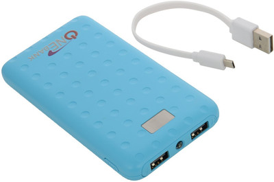 

One Bank 8000 mAh Power Bank (PB_8000_B, PB_8000_B)(Blue, Lithium-ion)