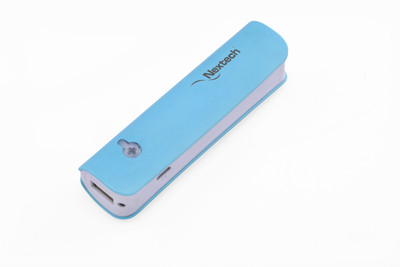 

Nextech 2800 mAh Power Bank (PB360-Blue, 2800mAh with LED Torch)(Blue, Lithium-ion)