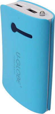 

U-GLOBE 7800 mAh Power Bank (UG782A, Mobile )(Blue, Lithium-ion)