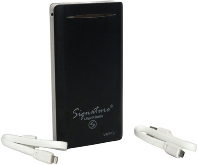 

Signature 20800 mAh Power Bank (VM 12, HIGH QUALITY SIGVMP12)(Multicolor, Lithium-ion)