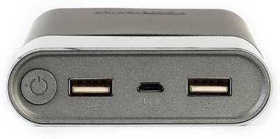 Portronics POR-548 Velocity Plus 13400 mAh (Steel Grey Rubber) 