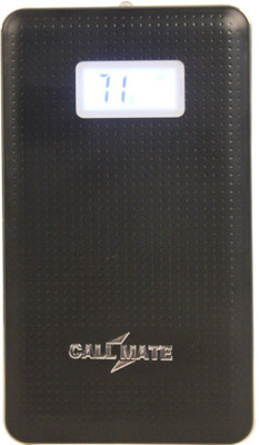 

Callmate 8000 mAh Power Bank (Long LCD)(Black, Lithium-ion)
