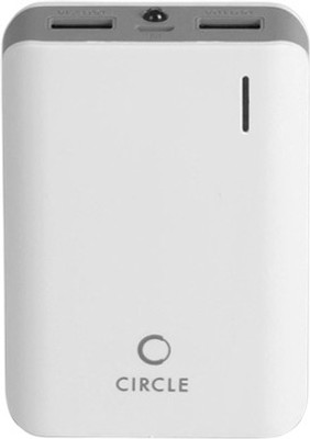 

Circle 6000 mAh Power Bank (CLI6000, Circle CLI6000 Power bank)(White, Lithium Polymer)