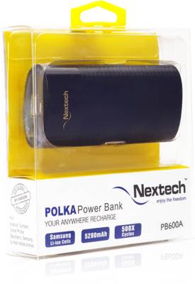 Nextech PB600A POLKA Fast Power Bank for iPhones &amp; All Other Smar...