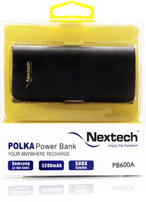 Nextech PB600A POLKA Fast Power Bank for iPhones &amp; All Other Smar...
