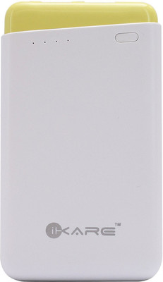 

iKare 5000 mAh Power Bank (Portable, Quick Charge)(White, Lithium-ion)