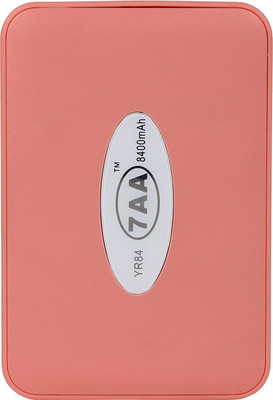 

Mozee 8400 mAh Power Bank (YR84, Cost Effective)(Pink, White, Lithium-ion)