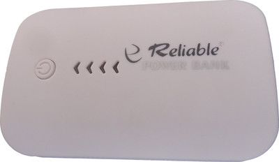 Reliable 8000 mAh Power Bank (ekrb375, Evolution Kart 8000 MAH White )(White, Lithium Polymer)