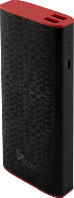 

Syska 10000 mAh Power Bank (Economy 100)(Black, Red, Lithium-ion)