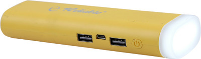

Reliable 8800 mAh Power Bank (RBL 002, with 2 Usb And Torch)(Light Yellow, Lithium Polymer)