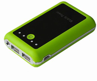 

Kolorfish 6600 mAh Power Bank (D-240, Dual USB Mobile )(Green, Lithium Polymer)