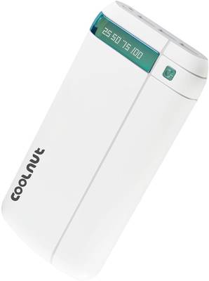 Coolnut High Capacity Power Bank 20000mAh with Tri USB Port and L...