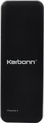 

Karbonn 4000 mAh Power Bank (Polymer 4)(Black, Lithium Polymer)